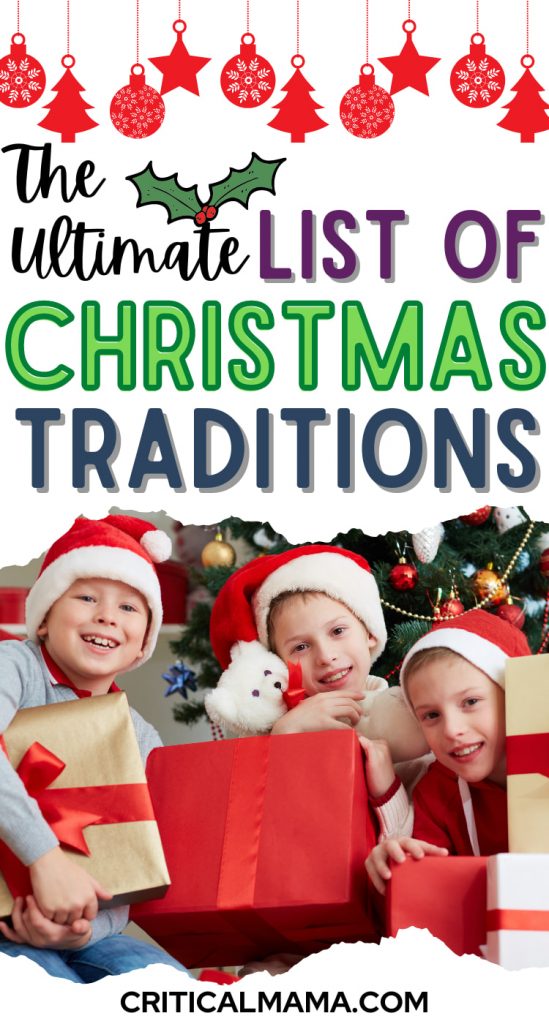 List Of Christmas Traditions