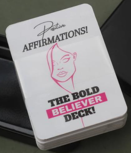 Bold Believer Self Love Affirmation Cards